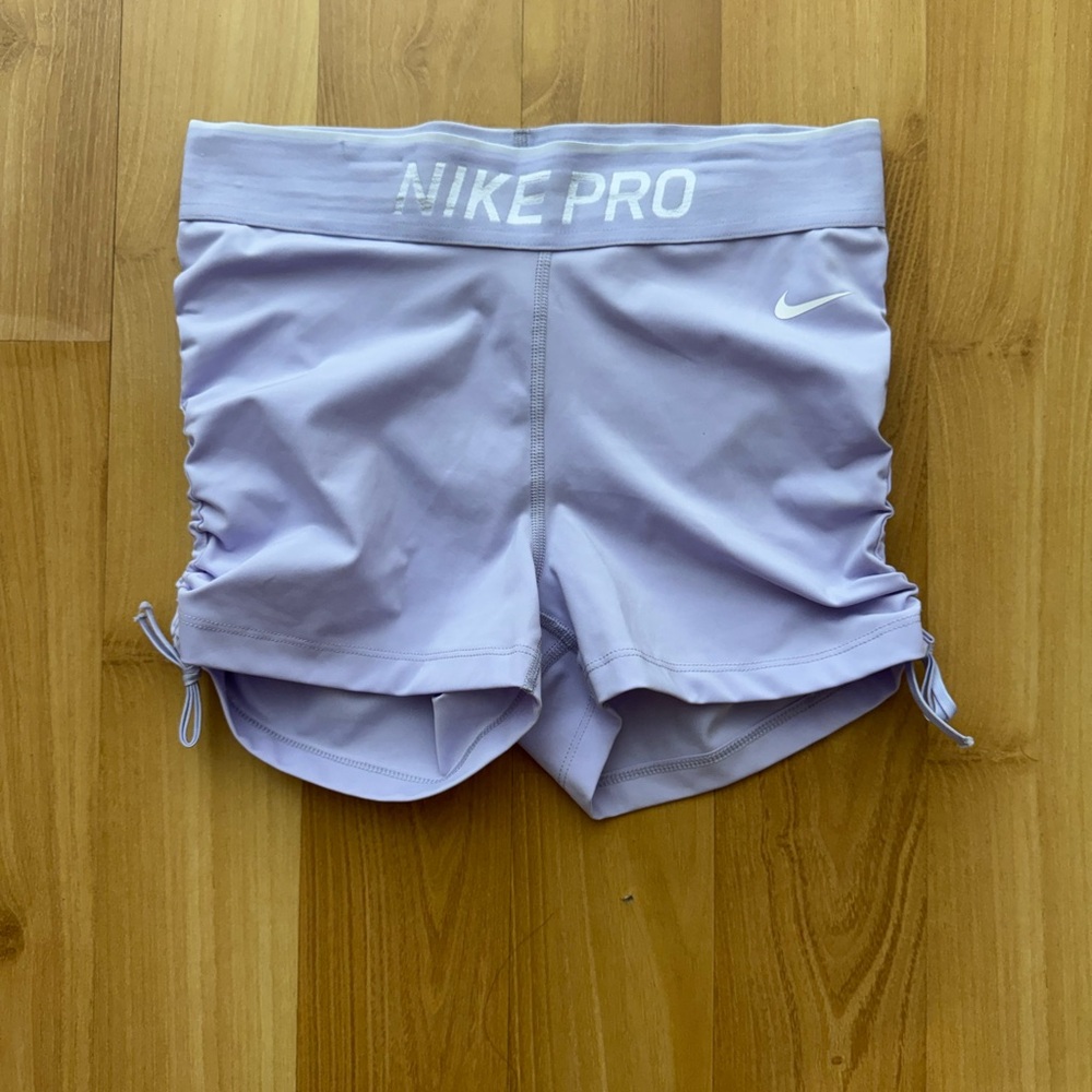 Nike Pro Women's Light Purple Athletic Shorts